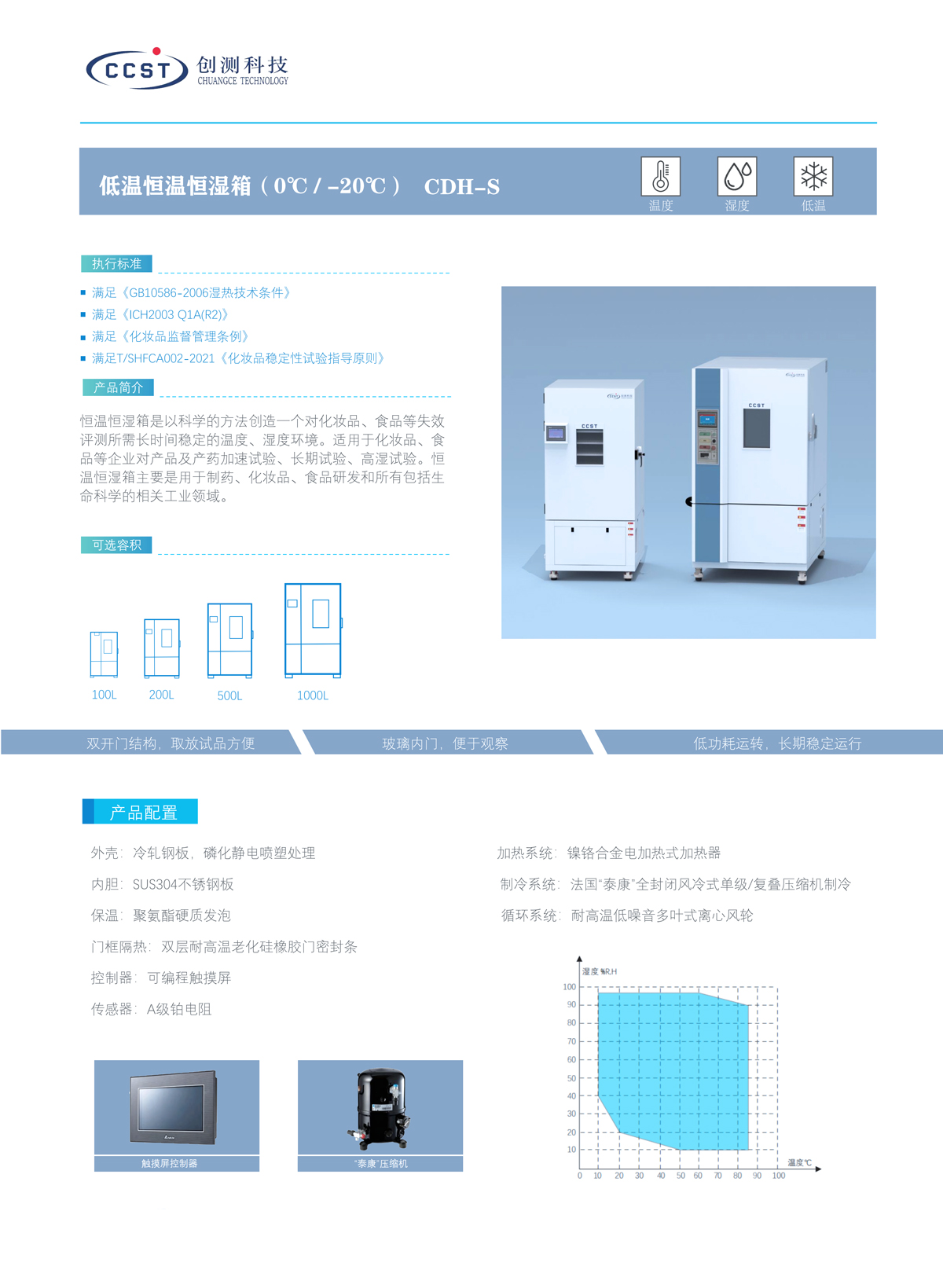 恒温恒湿箱技术参数